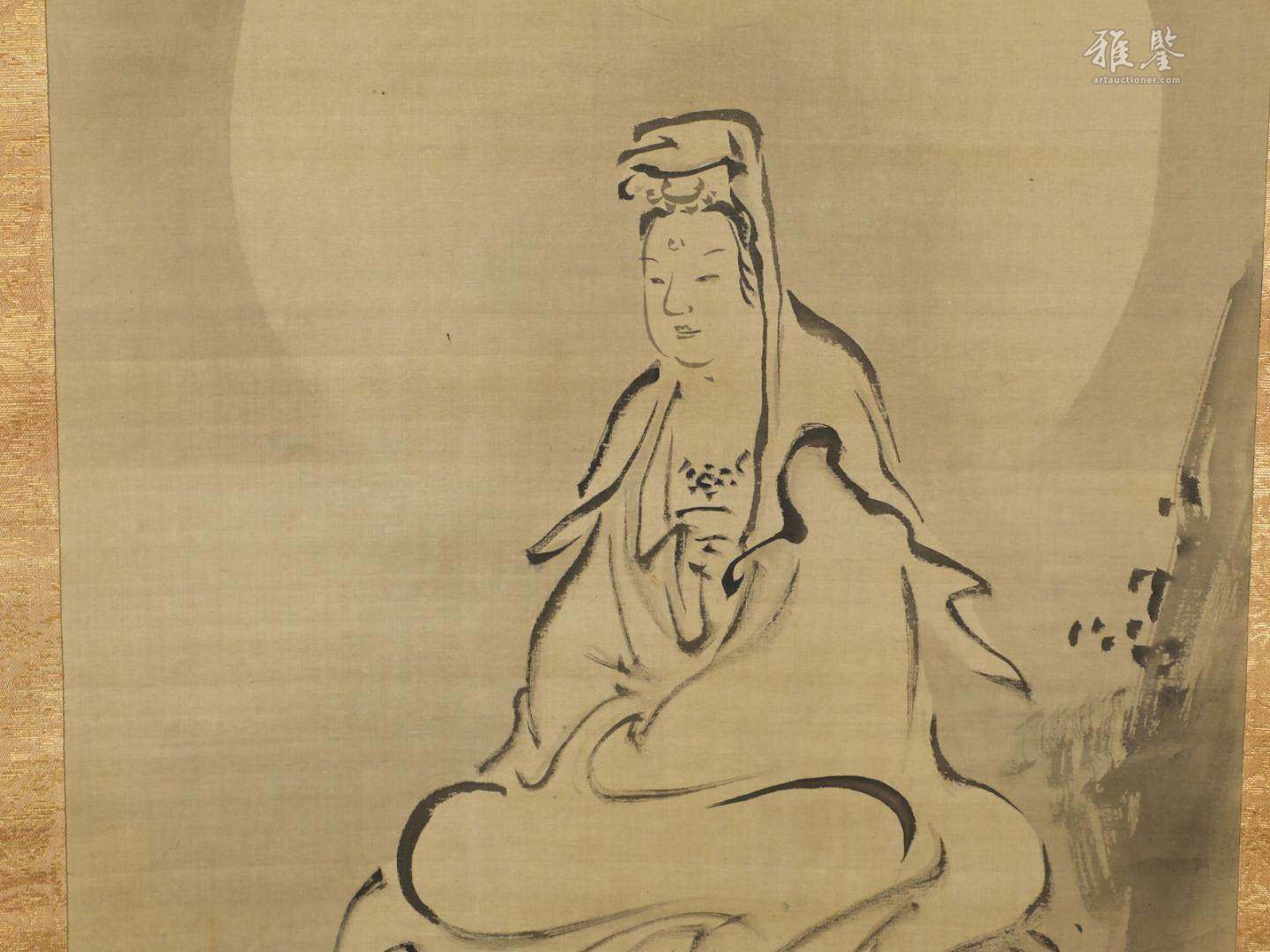 木庵題洞雲作山水觀音